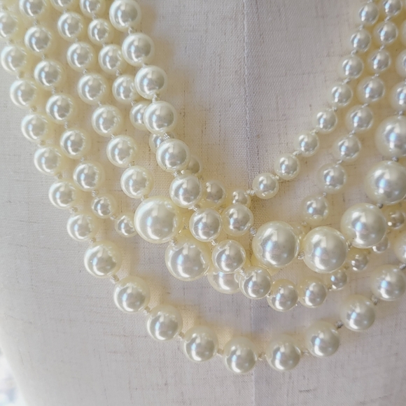 J. Crew Twisted Hammock Pearl Necklace - Picture 4 of 11